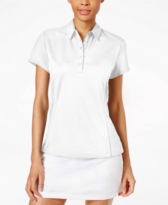PGA TOUR Tops - NEW PGA TOUR airflux polo shirt in bright white